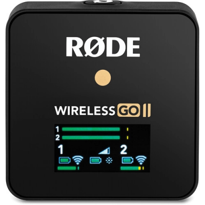 RODE Wireless GO II 一對二微型無線麥克風 黑色