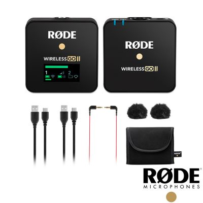 RODE Wireless GO II Single 一對一微型無線麥克風