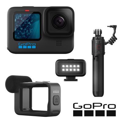 GoPro HERO 11 創作者套組 (HERO11單機+燈光模組+媒體模組+Volta電池握把/腳架)