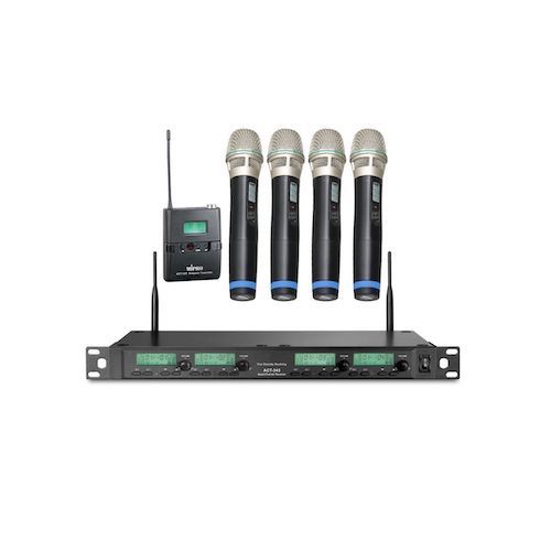 [出租]ACT343-MIPRO UHF 1U類比四頻道接收機麥克風套組