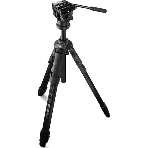 Manfrotto ONE 鋁合金三腳架套組 (含500X 液壓雲台) Manfrotto ONE 三腳架套組 (含500X 液壓雲台)