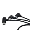 DEITY SPD-HR3U 電源線 Hirose 4-Pin to 三頭USB-C(直角)