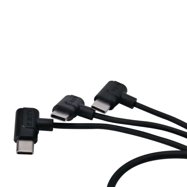 DEITY SPD-HR3U 電源線 Hirose 4-Pin to 三頭USB-C(直角)