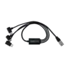 DEITY SPD-HR3U 電源線 Hirose 4-Pin to 三頭USB-C(直角)