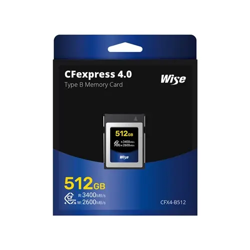 Wise CFX4-B512 CFExpress Type B 超高速記憶卡 4.0/512G